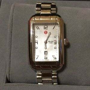 Silver Michele watch